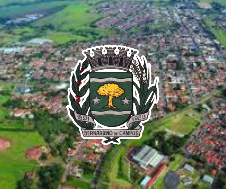 Brasão do município de Bernardino de Campos — SP